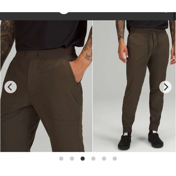 Lululemon Men ABC joggers, Dark olive, Size S G100 - Picture 2 of 10